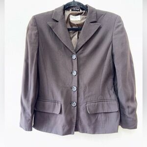Vintage Max Mara brown blazer size 4